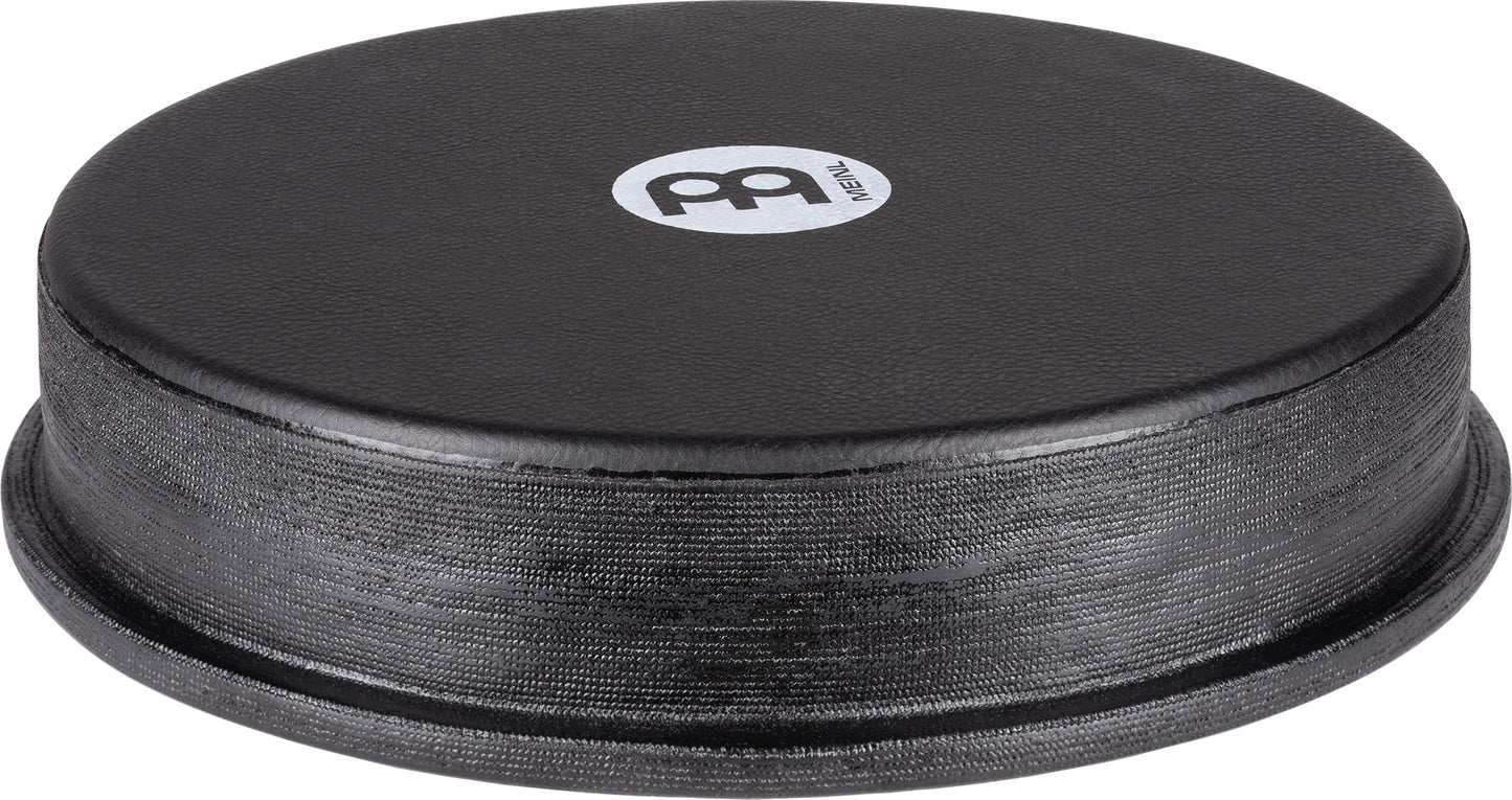 MEINL Percussion Jumbo Djembe Synthetic Head - 12" Black Fiberskin