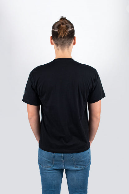 Tama t-shirt in black with Warlord logo on chest