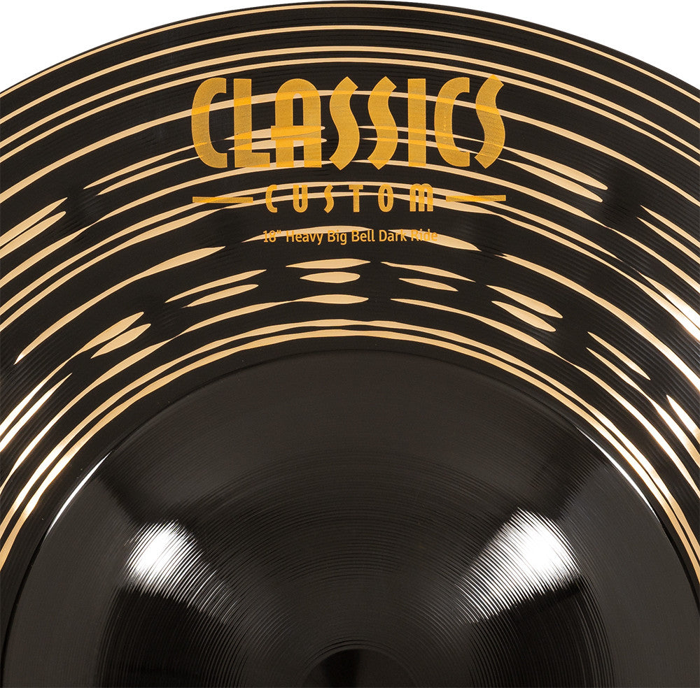 MEINL Cymbals Classics Custom Heavy Dark Heavy Big Bell Ride - 18"