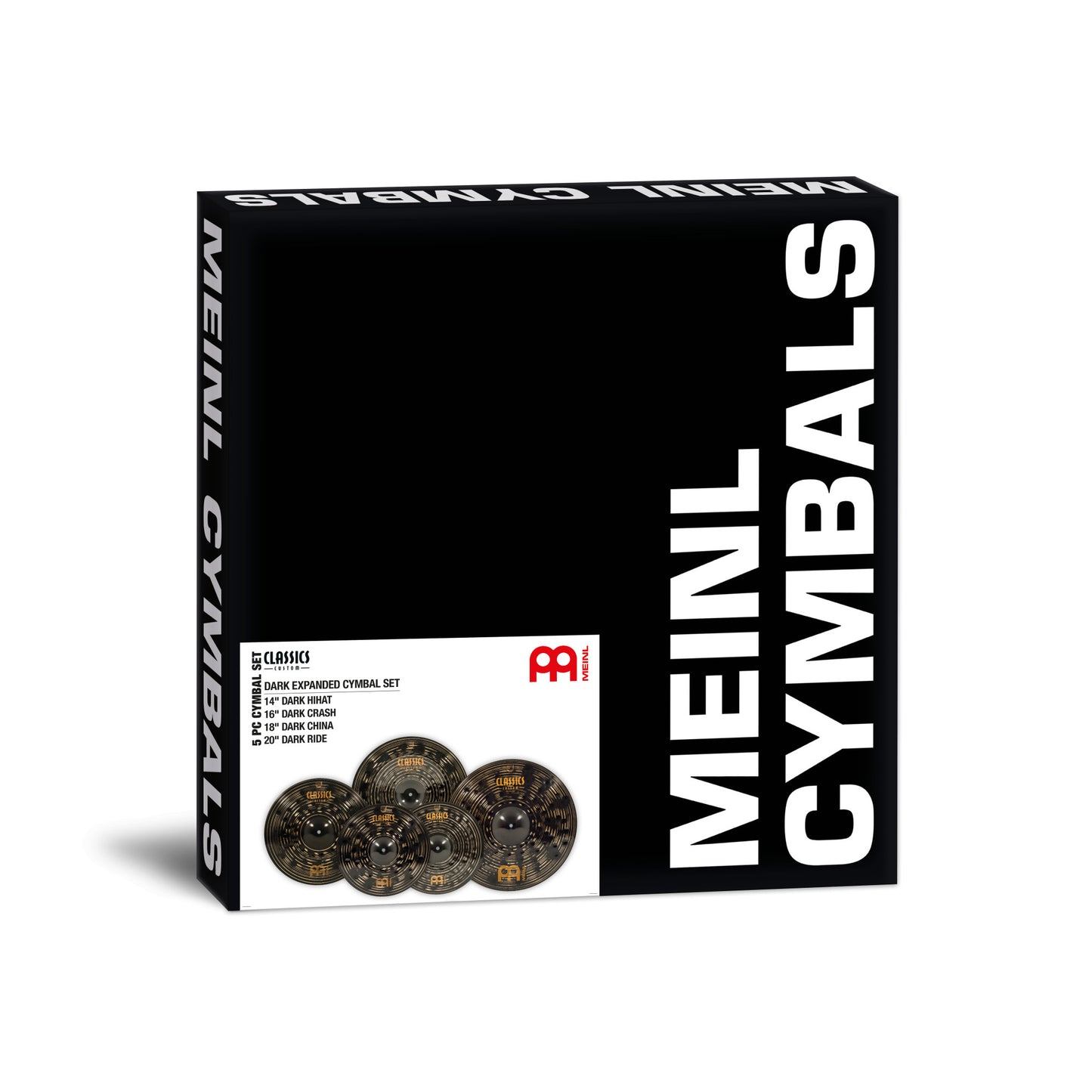 MEINL Cymbals Classics Custom Dark Expanded Cymbal Set