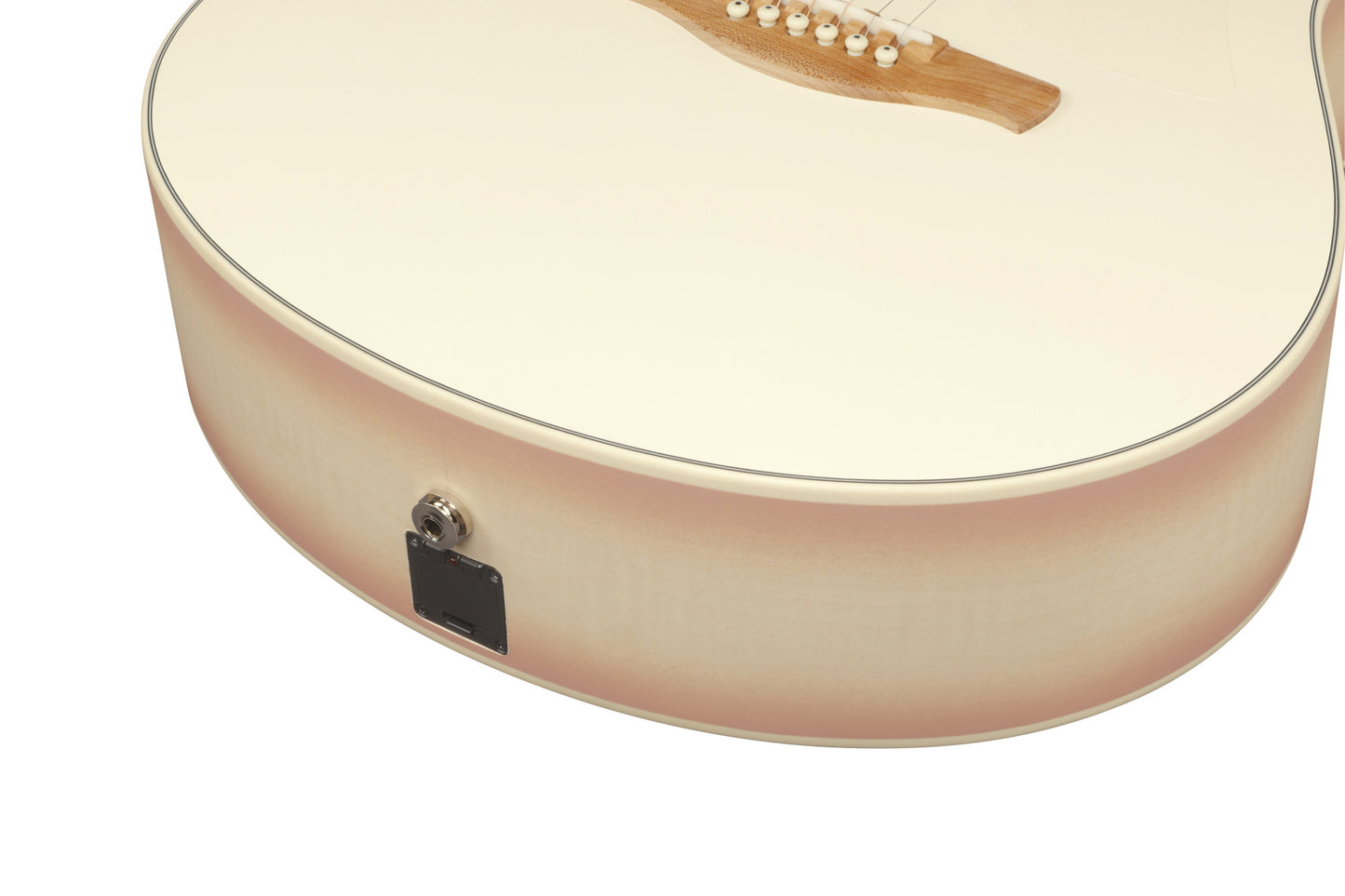 IBANEZ Advanced Acoustic AAM Akustikgitarre 6-String - Transparent Antique White Peach Fuzz Open Pore