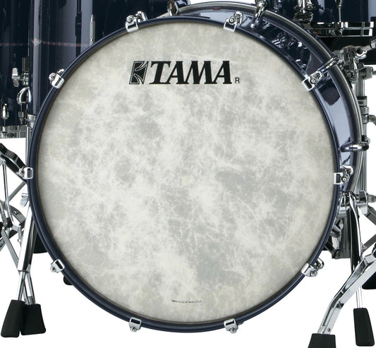 TAMA STAR Bubinga Bass Drum 22" x 16" - Smoky Black/Chrome HW/Drum Hoop Matched/with Inlay (outside)