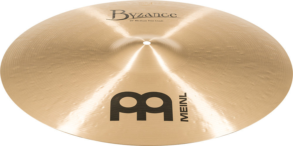 MEINL Cymbals Byzance Traditional Medium Thin Crash - 19"