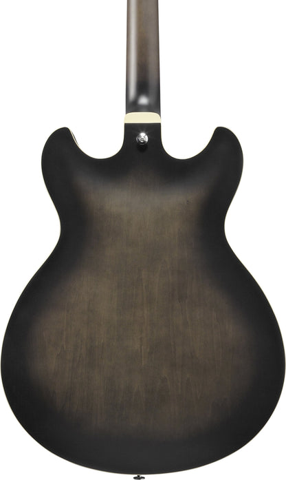 IBANEZ Artcore AS Hollow Body Guitar 6-String - Transparent Black Flat