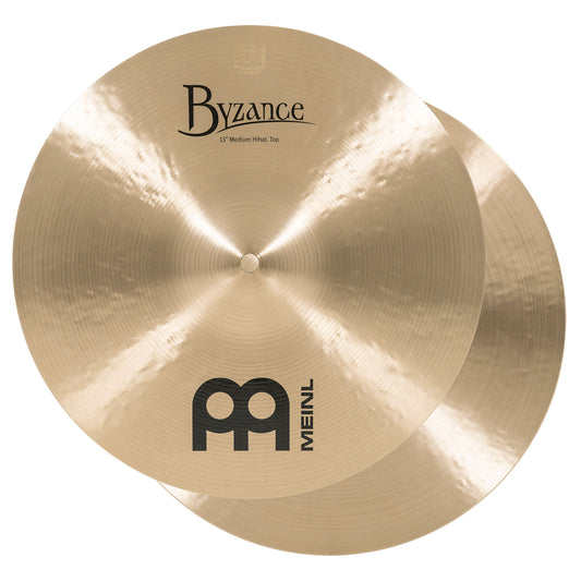 MEINL Cymbals Byzance Traditional Medium HiHat - 13"
