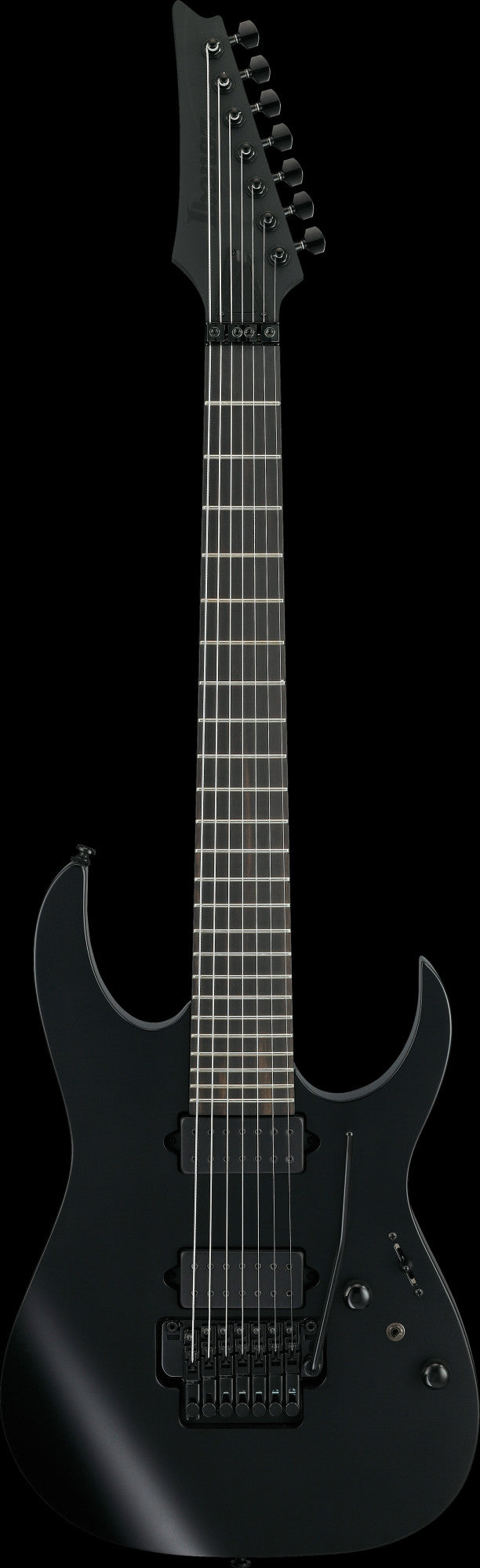 IBANEZ Iron Label RGR E-Gitarre 7-String - Black Flat