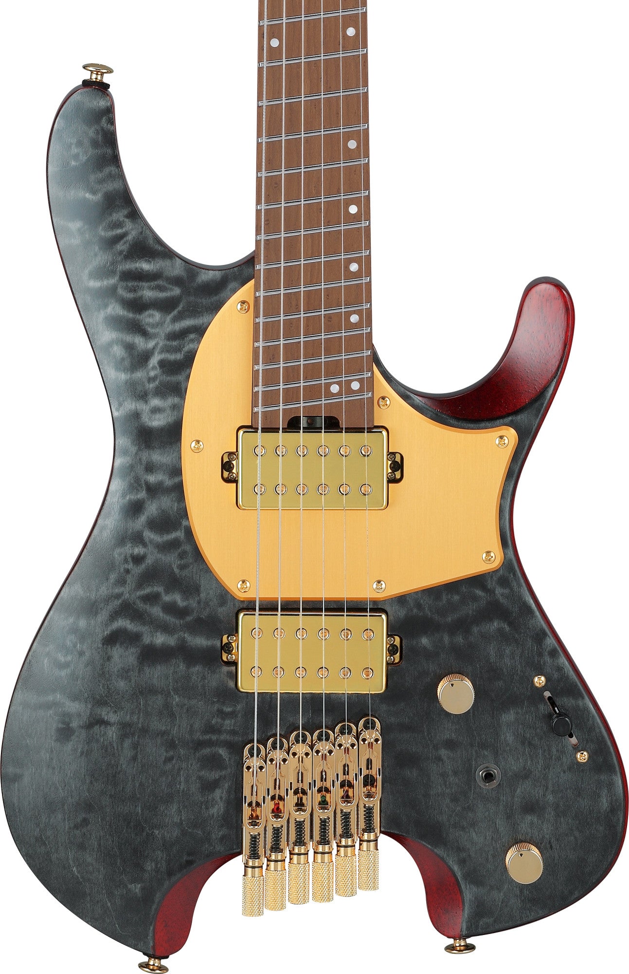 IBANEZ Manuel Gardner Fernandes Signature Electric Guitar 6-String - Obsidian Black Low Gloss + Gig Bag