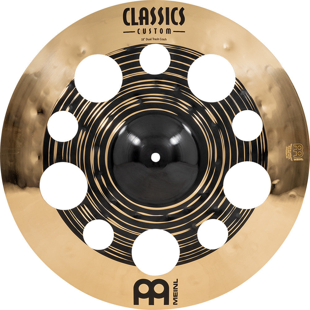 MEINL Cymbals Classics Custom Dual Trash Crash - 18"