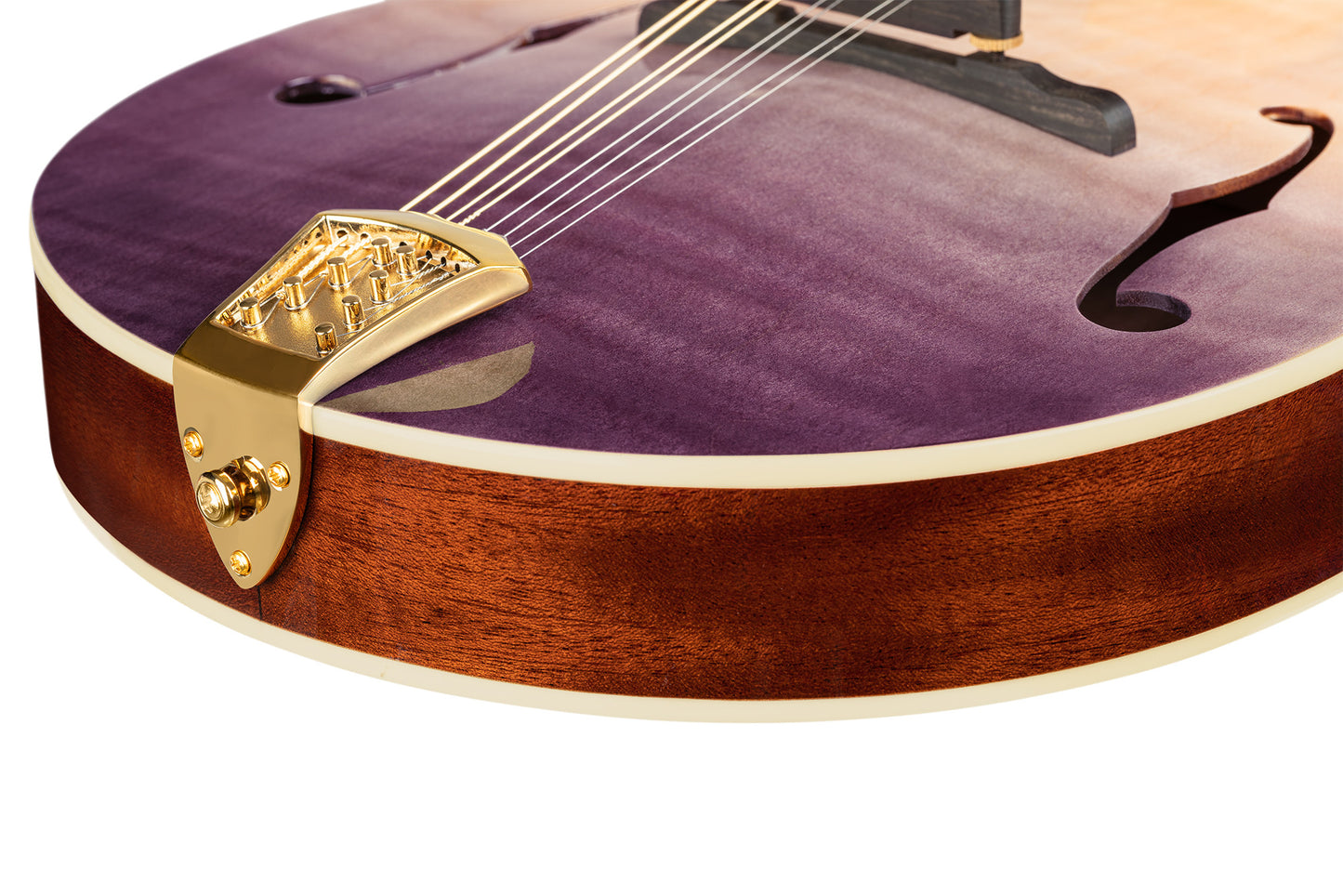 ORTEGA Americana Series A-Style Mandolin + Croco Leather Case