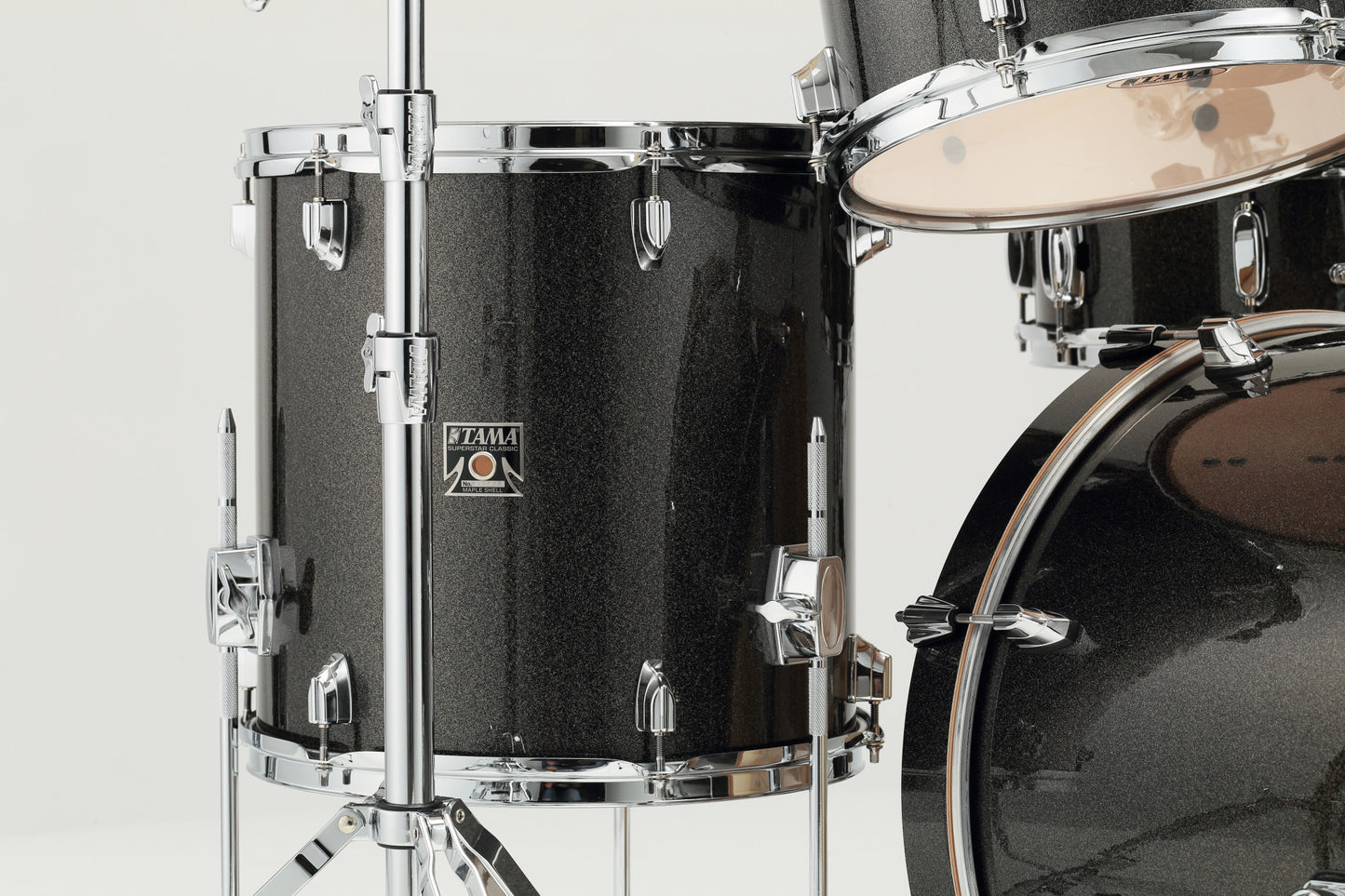 TAMA Superstar Classic Drum Set 5 pcs - Midnight Gold Sparkle/Chrome HW + SM5W Hardware Kit