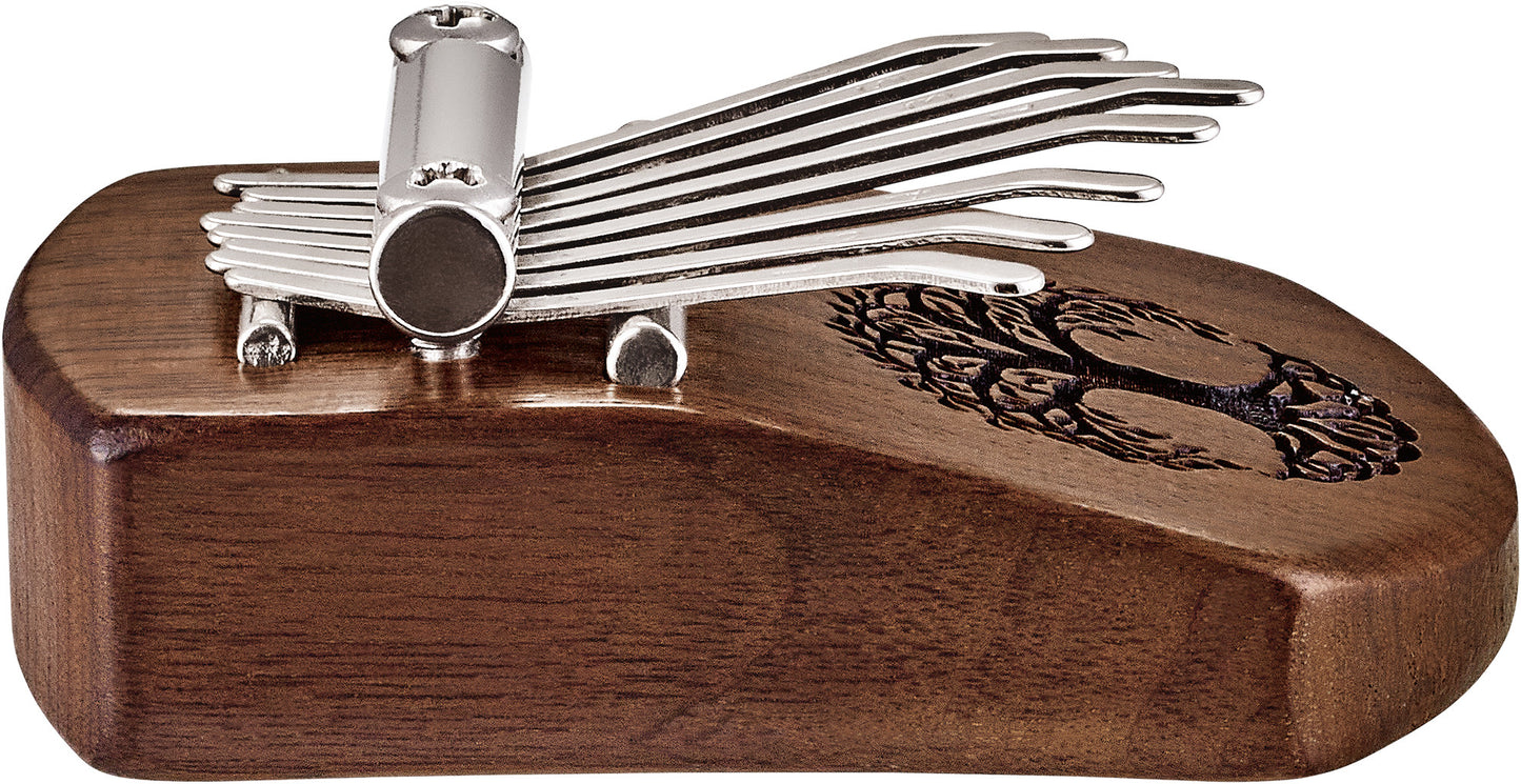 Meinl Sonic Energy Solid "Tree of Life" Mini Kalimba - 8 Töne / Schwarzes Walnussholz