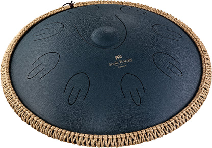 MEINL Sonic Energy Octave Steel Tongue Drum 16" - D Amara/9 Notes/440 Hz - Navy Blue