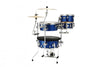 TAMA Cocktail-Jam Drum Set 4 pcs - Indigo Sparkle/Chrome HW + Bag
