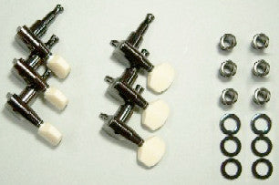 IBANEZ E-Guitar machine head tuner set 6 x left - cosmo black