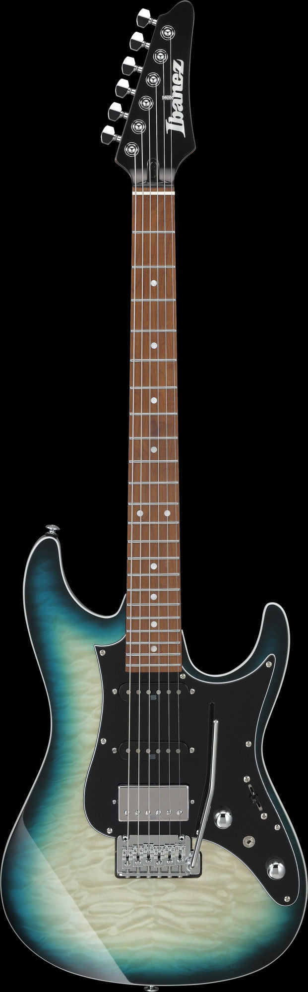 IBANEZ Premium AZ Electric Guitar 6-String - Deep Ocean Blonde + Gig Bag
