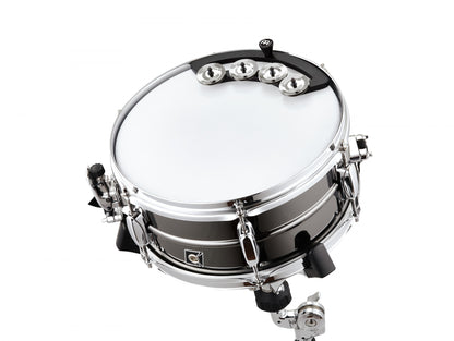 MEINL Percussion Backbeat Tambourine 10" - 12" - schwarz
