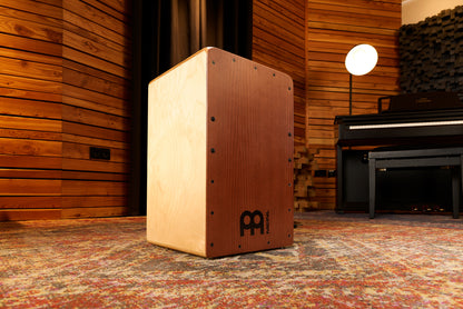 MEINL Percussion Snarecraft Professional Series Cajon 100 - American White Ash