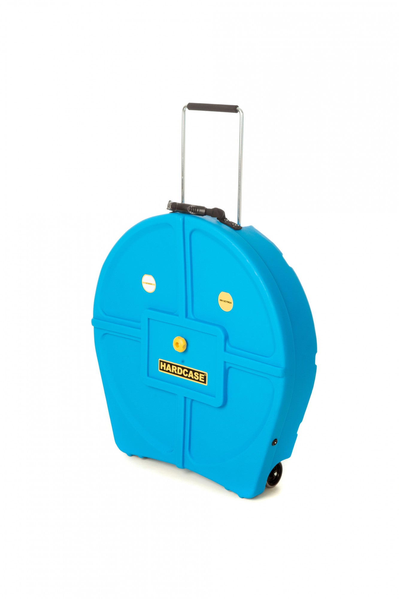HARDCASE Cymbal Trolley-Case 22" für 9 Becken - Light Blue