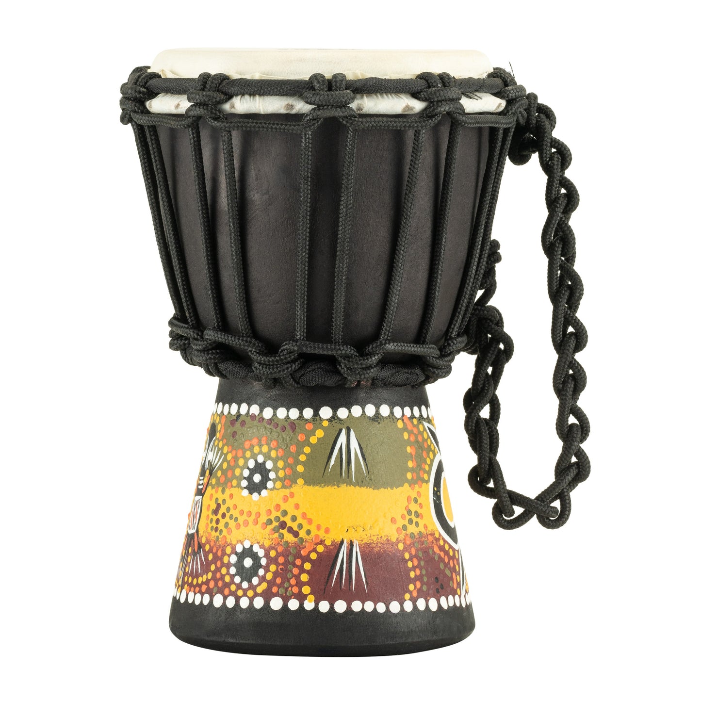 MEINL Percussion African Style Mini Djembe 4 1/2" - Gecko Design