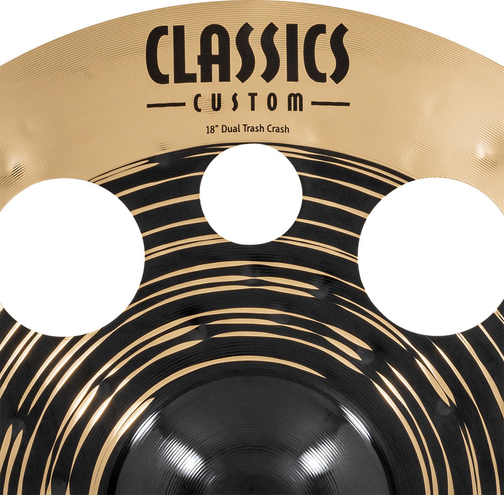 MEINL Cymbals Classics Custom Dual Trash Crash - 18"