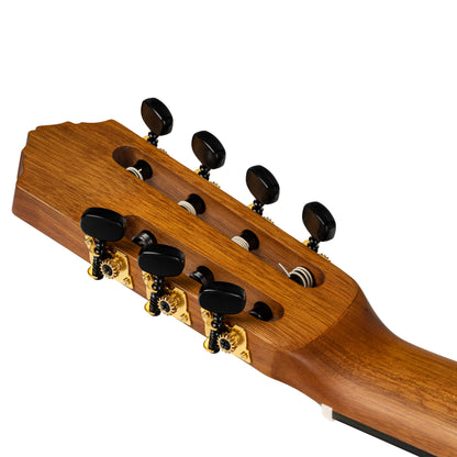 ORTEGA Family Series Pro 4/4 Slim Neck Konzertgitarre 7 String - Massive Zeder + Bag