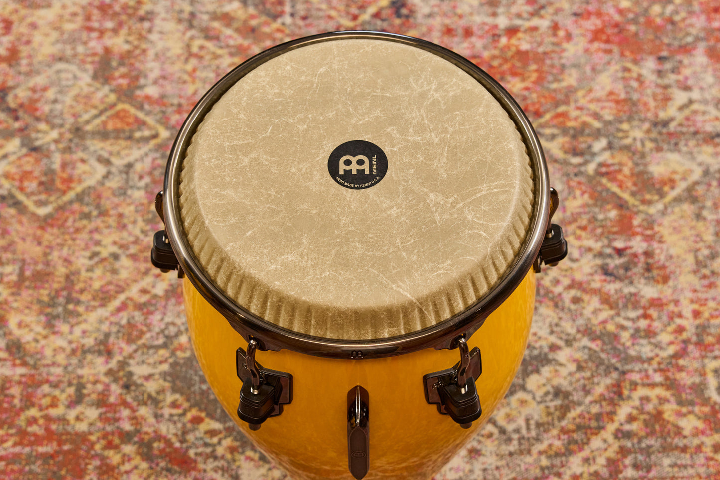 MEINL Percussion Artist Series Alexandra Alban Signature 12 1/2" Tumba - Sunrise Yellow