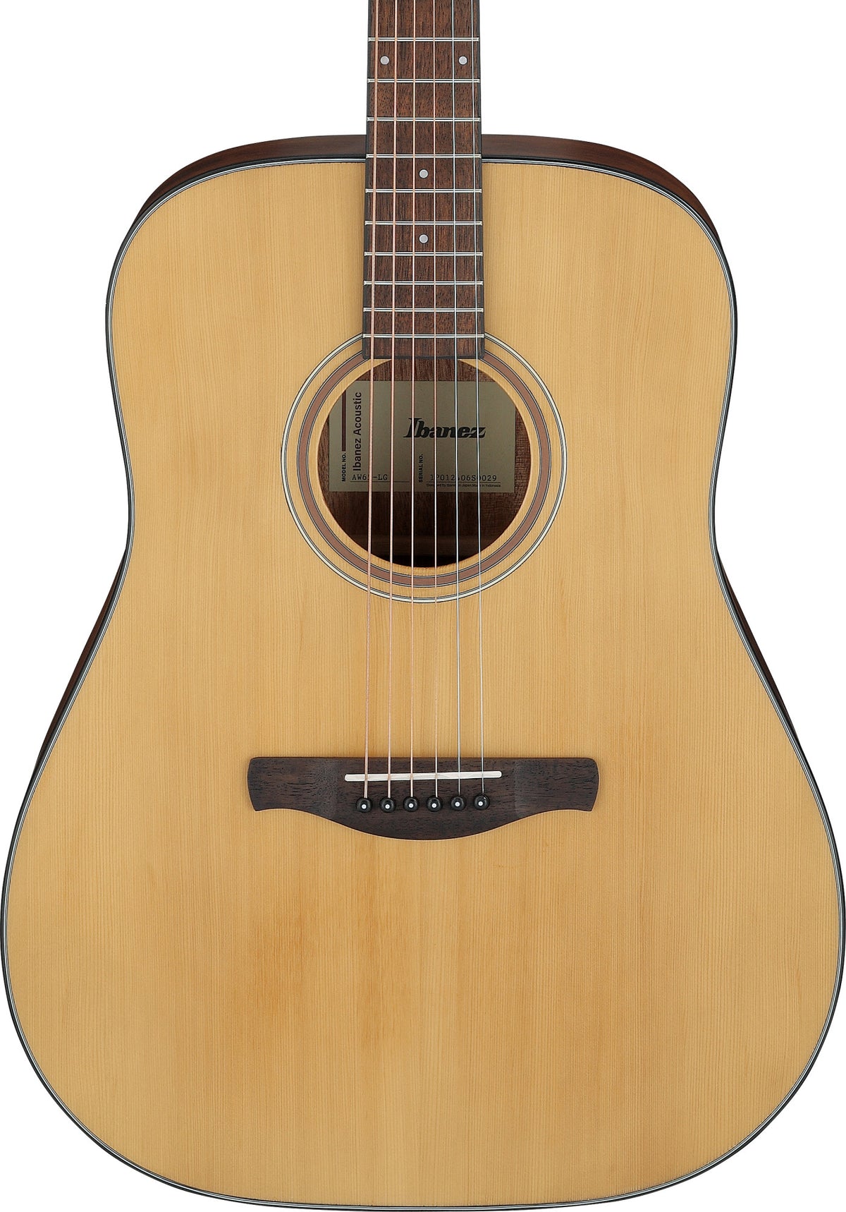 IBANEZ Artwood AW Akustikgitarre 6-String - Natural Low Gloss