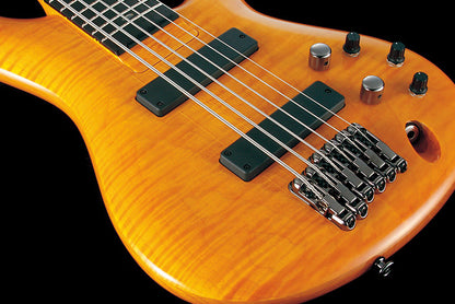 IBANEZ Gerald Veasley Signature Electric Bass 6-String - Amber + Case