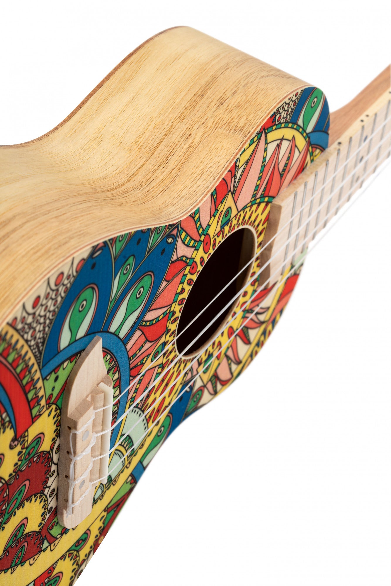 ORTEGA Art Serie Konzert Ukulele 4 String - Spruce / Catalpa Mystic India