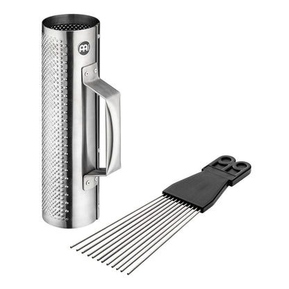 MEINL Percussion Merenge Güira small - brushed steel + ABS Scraper