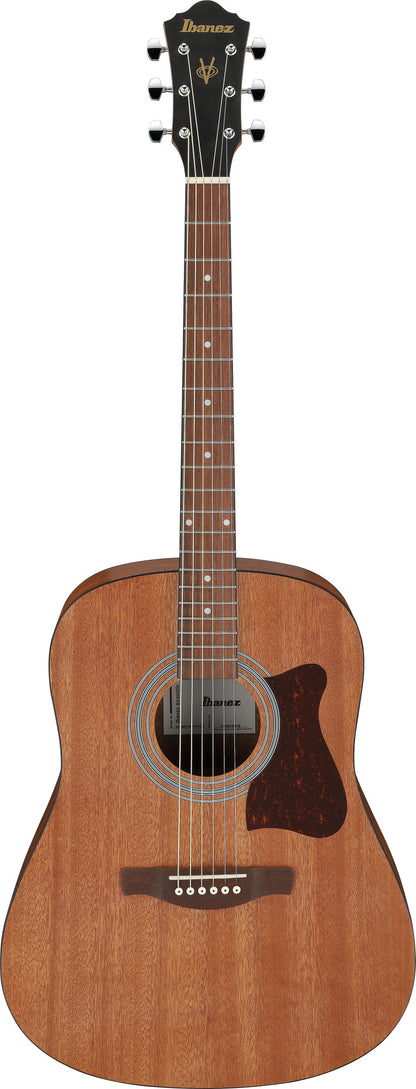 IBANEZ Jampack Acoustic Guitar Set 6-String - Open Pore Natural + Gig Bag, Strap, Tuner & Picks