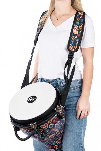 MEINL Percussion Designer Djembe Strap - Day Of The Dead