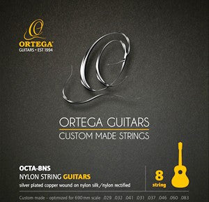 ORTEGA Single String - Nylon Silver- plated Copper Wound - Single String 032