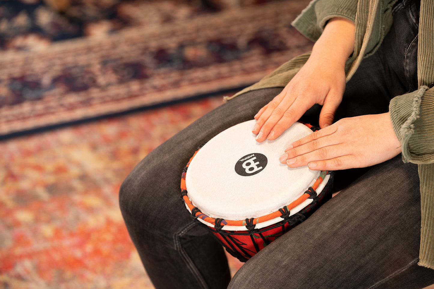 MEINL Percussion JRD Djembe 7" - Pharaos Script