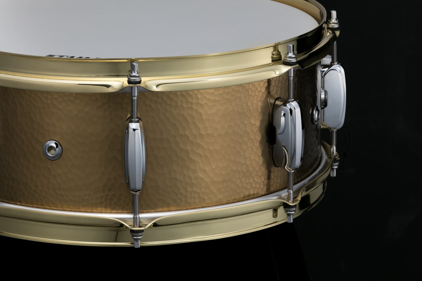 TAMA STAR Reserve Hand Hammered Brass Snare Drum 14" x 5,5"