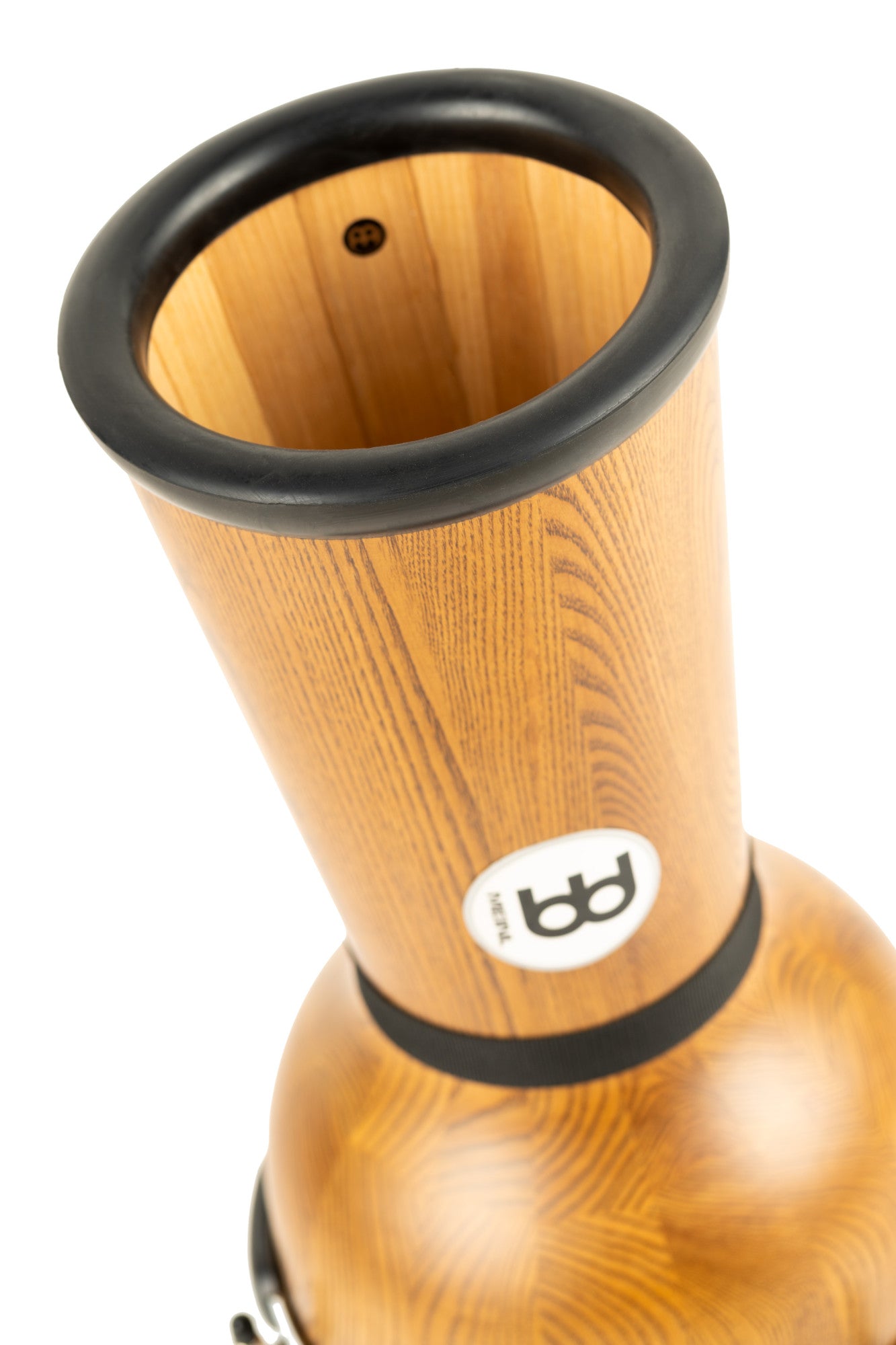 MEINL Percussion Floatune Series Djembe 12" - Zebra Finished Ash Matte