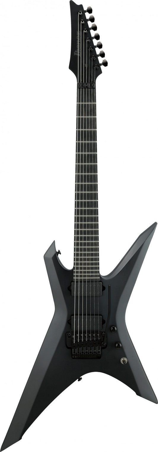 IBANEZ XPTB Iron Label E-Gitarre 7 String - Black Flat