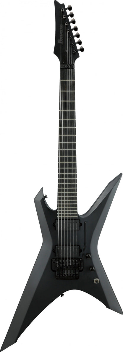 IBANEZ XPTB Iron Label E-Guitar 7 String - Black Flat