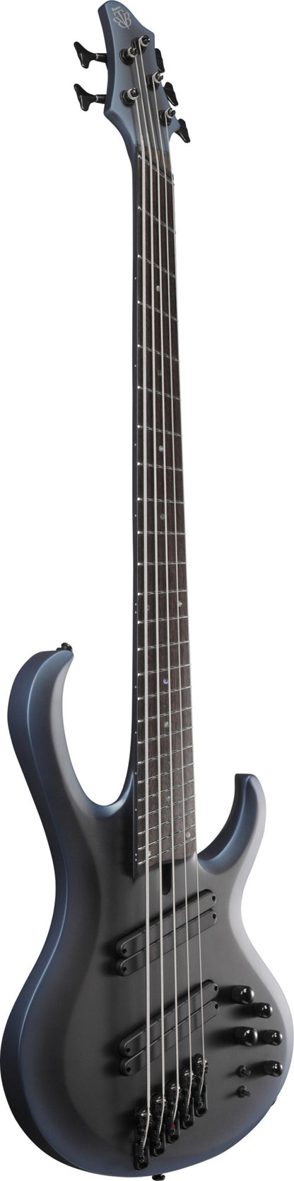 IBANEZ Bass Workshop BTB Electric Bass 5-String Multi Scale - Midnight Arctic Ocean Matte + Case