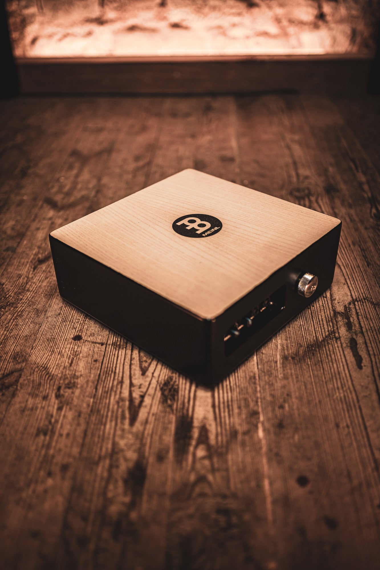 MEINL Percussion Drumset Series Pickup Cajon Snare + SB305 Cajon Brush