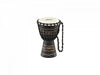 NINO Percussion Moon Rhythm Series Original African Style Rope Tuned Wood Djembe - 7"