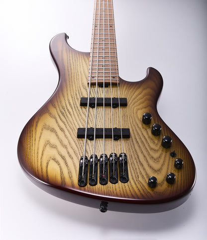 IBANEZ MODE Electric Bass 4-String - Natural Stained Amber Burst + Gig Bag