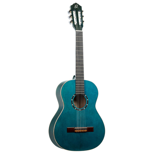 ORTEGA Family Series 3/4 Konzertgitarre 6 String - Ocean Blue + Bag