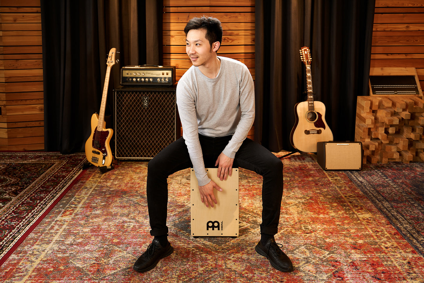 MEINL Percussion Headliner® Series Snare Cajon - Maple