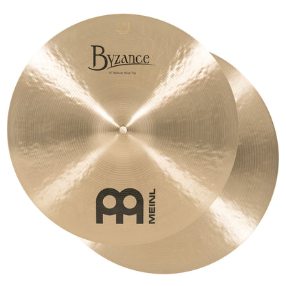 MEINL Cymbals Byzance Traditional Medium Hihat - 16"