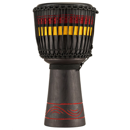 MEINL Percussion Original African Style Rope Tuned Wood Djembe - 12"