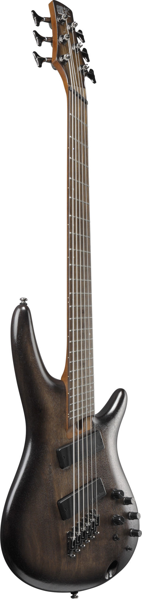 IBANEZ Bass Workshop SR Electric Bass 6-String Crossover, Multi Scale - Black Stained Burst Low Gloss