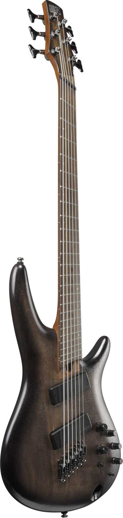 IBANEZ Bass Workshop SR Electric Bass 6-String Crossover, Multi Scale - Black Stained Burst Low Gloss