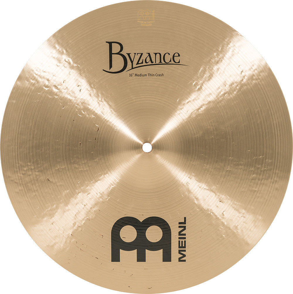 MEINL Cymbals Byzance Traditional Medium Thin Crash - 16"
