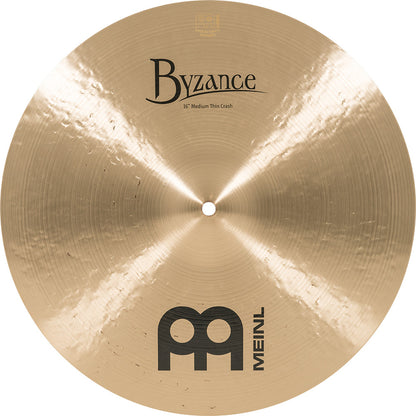 MEINL Cymbals Byzance Traditional Medium Thin Crash - 16"